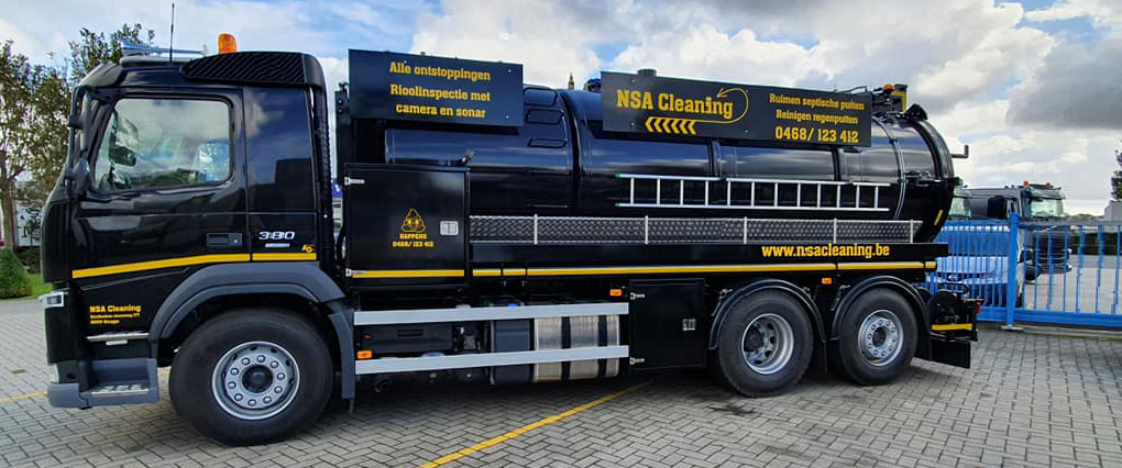 NSA Cleaning vrachtwagen